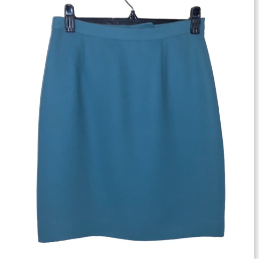 Petite Sophisticate skirt size 4 sea foam green - Picture 1 of 5
